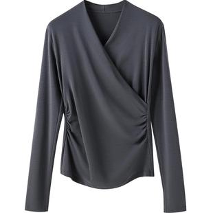 孕妇打底衫哺乳上衣孕妇秋衣秋裤套装保暖内衣喂奶秋冬款德绒喂奶