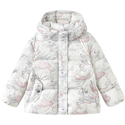 巴拉巴拉女童羽绒服加厚鹅绒外套