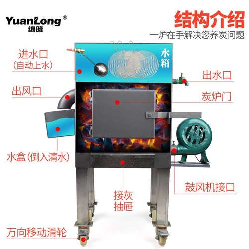 缘隆养碳炉商用炉烧烤烤肉店烧炭烧碳养点炉炭炉炉膛碳耐火炉加厚