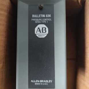 议价罗克韦尔压力控制开关，型号836-C7A，BULLETIN