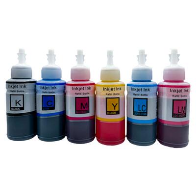 兼容爱普生E6741墨水6色L805 L850 L1800 L810打印机连供补充装