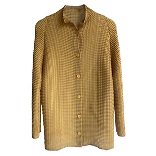 褶皱开衫2026春夏三宅外套百搭流行纯色宽松显瘦轻薄防晒服女时尚