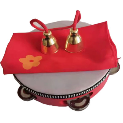 舞蹈考级道具幼儿园老师铃鼓