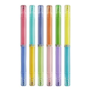 点石拼插荧光笔划重点随心创意手账标记绘图彩色记号笔学生标记笔