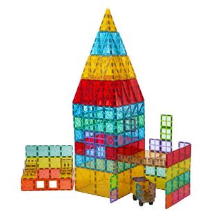 儿童磁力片积木磁铁彩窗磁片拼图男女孩益智拼装生日礼物玩具