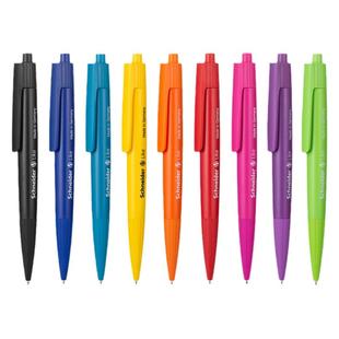 德国进口Schneider施耐德奈克Like中性笔按动式可替芯0.5mm黑色水性速干学生专用日常刷题考试签字笔成人办公