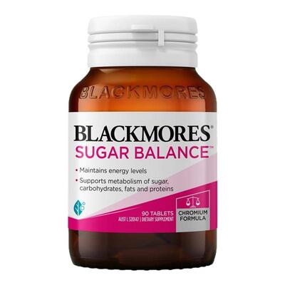 BLACKMORES澳佳宝血糖平衡片bm辅助控制血糖成人中老年高糖血90粒