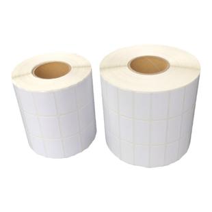 彩色不干胶标签纸定制铜版条码打印纸印刷染色红黄蓝绿不粘胶贴纸