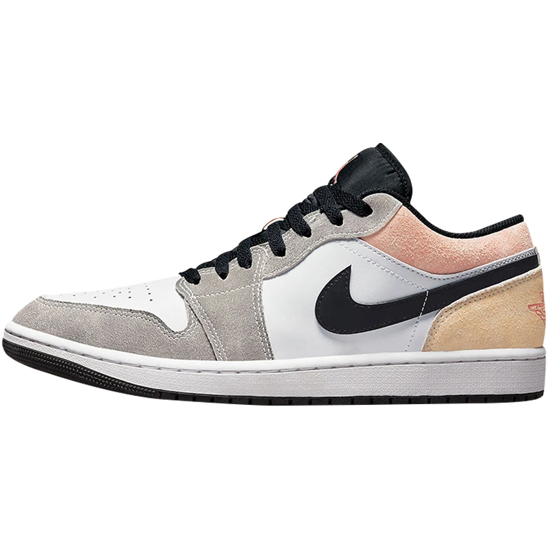 小鸿体育Air Jordan 1 Low AJ1黑白灰低帮复古篮球鞋DX4334-008