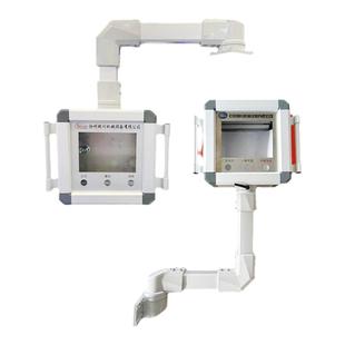 机床悬臂控制箱铝合金触摸屏安装盒7寸10寸吊臂移动支架悬臂电箱