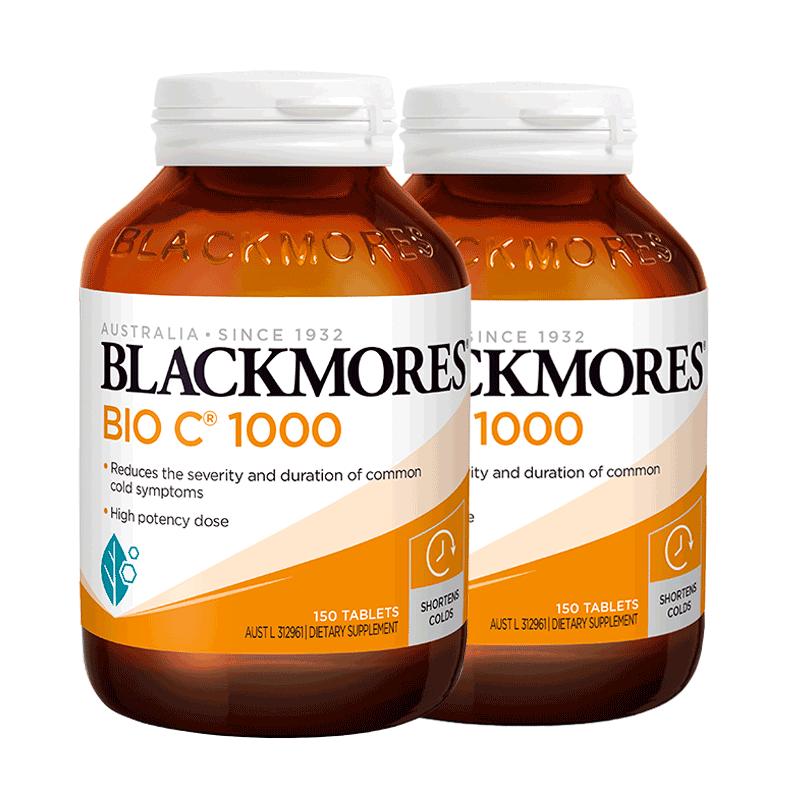 【自营】BLACKMORES澳佳宝活性VC高含量维生素C高浓度1000mg150片