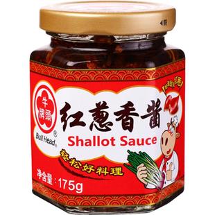中国台湾牛头牌红葱香酱175g*1瓶拌面拌饭酱凉拌菜卤肉饭香葱酱