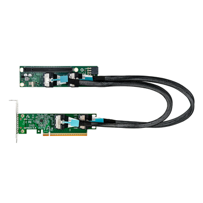 PCle5.0x16转MCIO8i转接底板