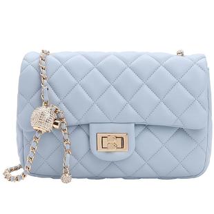 百丽包包女新款商场同款小香风斜挎通勤单肩包链条小方包X5083CX1