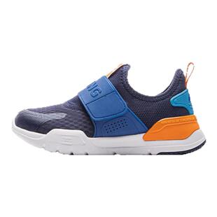 李宁儿童鞋幼儿园宝宝一脚蹬运动鞋2026春季款男童女童网面休闲鞋