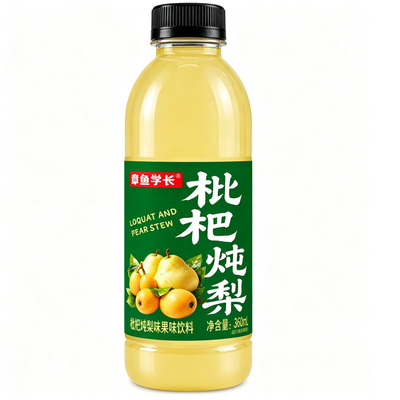 枇杷炖梨360ml瓶装梨汁果味秋冬季饮品健康果汁饮料整箱酸甜可口