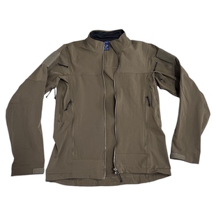 军鸟LEAF四面弹力修身软壳夹克户外战术外套春秋橘皮纹迷彩防水帅