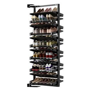 旋转鞋架新款不锈钢多层家用新型90度侧装大容量内置鞋柜收纳神器