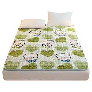 牛奶绒床垫软垫家用卧室加厚垫被学生宿舍单人床褥垫毛毯铺底褥子