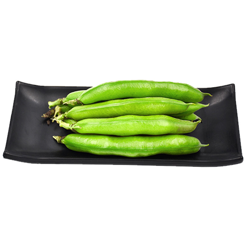 甘肃应季新鲜带壳蚕豆现摘现发