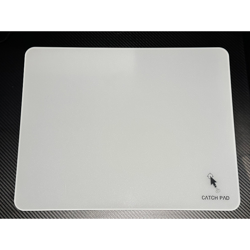 CATCH PAD玻璃鼠标垫FPS电竞游戏APEX控制蚀刻涂层电脑防滑鼠桌垫