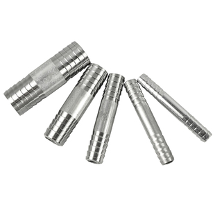 铁镀锌宝塔接头 4分6分水管软管皮管直通接头双插水嘴 橡胶管加长