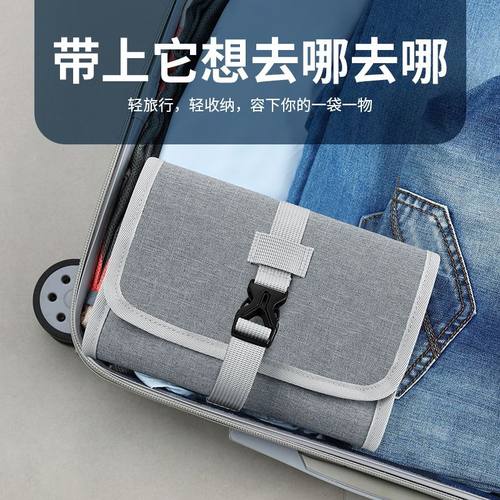 BUBM源头工厂数码产品收纳包三折数码包卷帘多功能数据线配件收纳