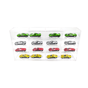 亚克力展示柜透明收纳盒模型笔杯架有机玻璃展柜定制盲盒手办架