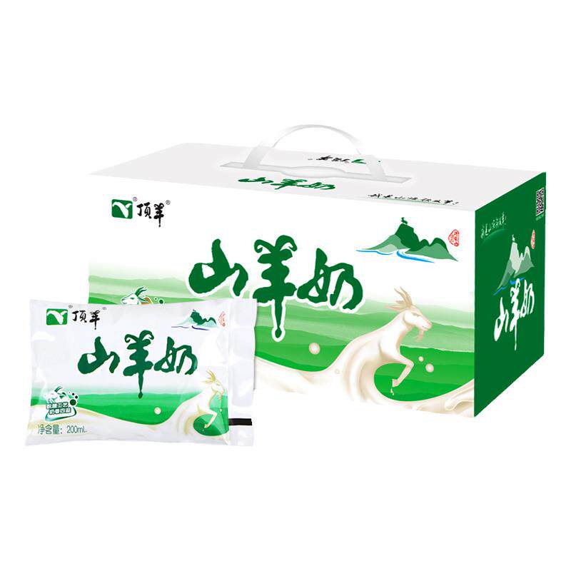 鲜羊奶200mlx24袋整箱液态