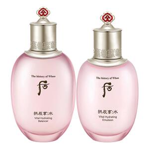 whoo后拱辰享水妍爽肤水乳液深层补水清爽保湿护肤品旗舰店正品