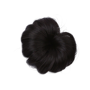 可爱仿花苞夹子逼真丸子头头饰宝宝发夹儿童发卡婴儿假发发饰周岁