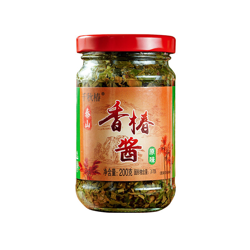 香椿酱嫩芽当季头茬正宗山东泰山特产原味拌面拌饭下饭官方旗舰店