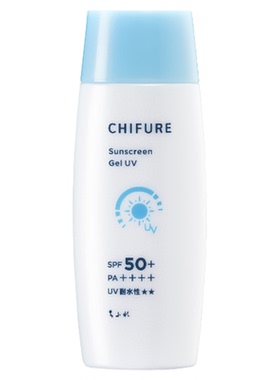 CHIFURE千肤恋千妇恋保湿防晒啫喱防晒面部紫外线隔离防晒80ml