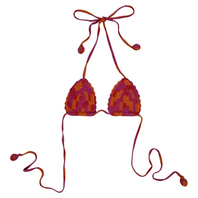 Little现货nikas got soul SS25春夏纯手工钩织女宝宝比基尼