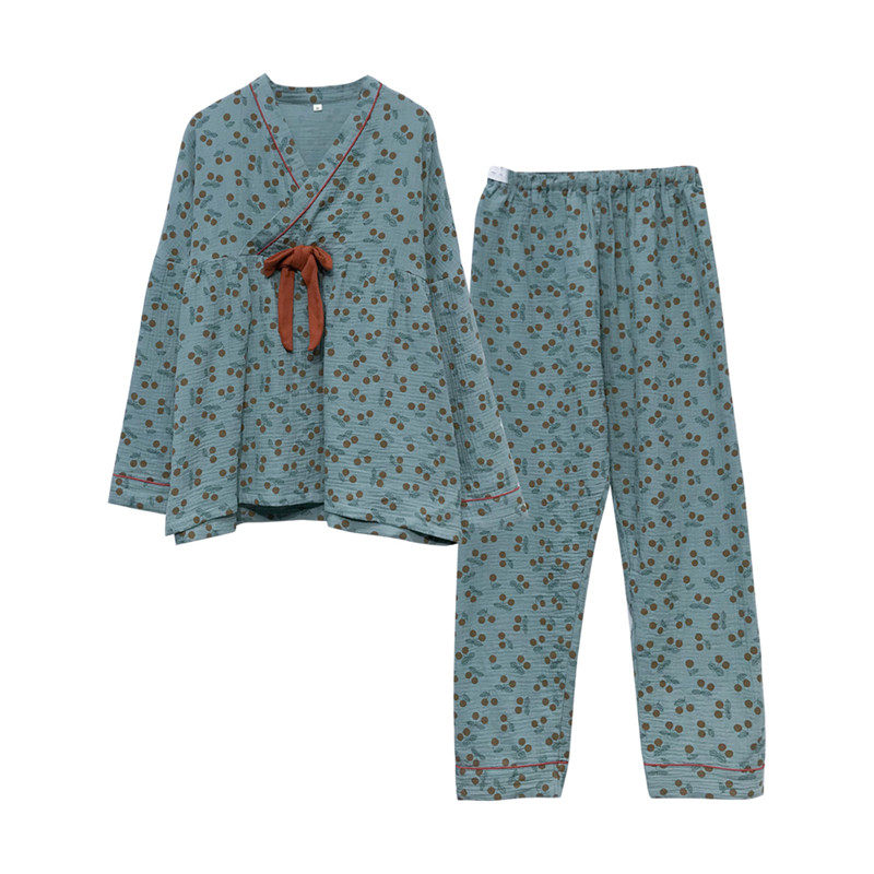 孕妇睡衣月子服哺乳家居服秋季