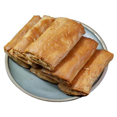 南通特产海安手工袋装零食无芝麻老酵软脆饼原味桂花黑芝麻花生味