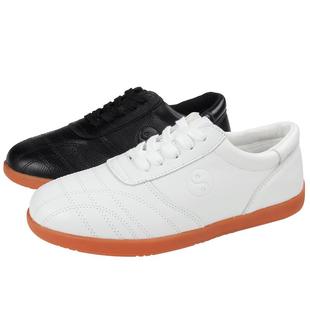 红棉太极鞋软牛皮牛筋底春夏季男女武术练功鞋太极拳训练专用鞋