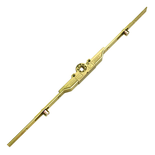 老式塑钢门窗传动杆内开玻璃窗户把手配件套连杆推拉窗执手联动器