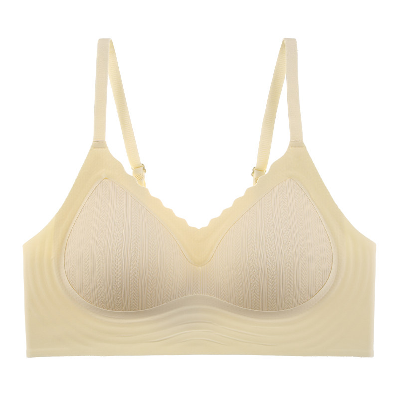 秘画内衣女夏季薄款无痕收副乳防下垂薄杯透气无钢圈舒适文胸胸罩