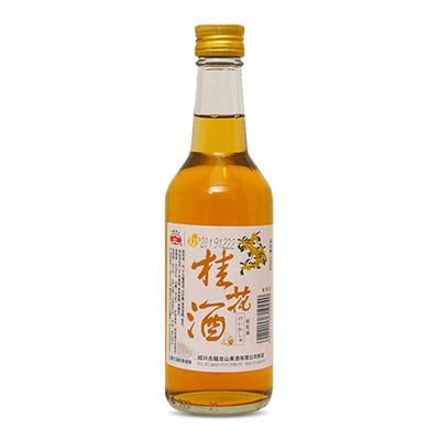 绍兴古越龙山桂花酒330ml*1瓶装