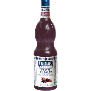 法布芮Fabbri 森林浆果糖浆 Wild Fruits Syrup 进口糖浆1.3kg/1L