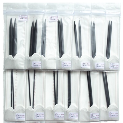 高端可拆卸黑檀木环形针棒针