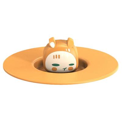 卡通硅胶杯盖食品级材质
