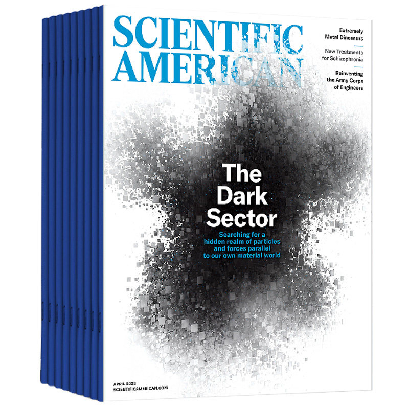 【单期/订阅】scientific american 科学美国人英文版杂志2026年订购英文原版科普自然科技 2024/