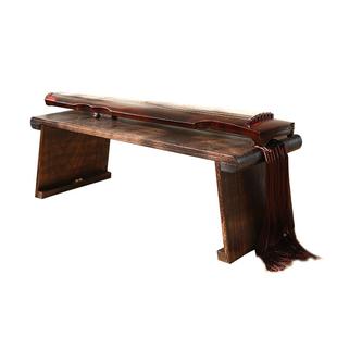 可折叠桐木古琴桌凳便携式禅意琴台古筝桌新中式国学桌共鸣矮琴桌