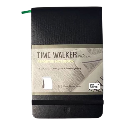 TIMEWALKER口袋笔记本皮质手工新闻随手记事本随身上翻侧翻笔记本