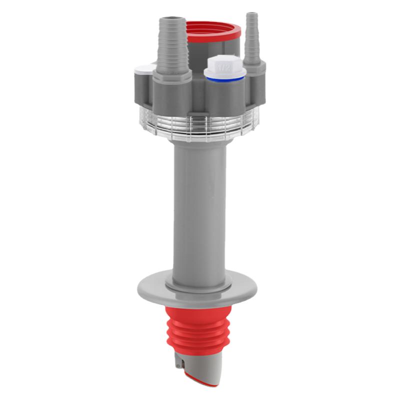 洗衣机下水管加高加长三通专用地漏接头排水道防臭塞防溢水三头通