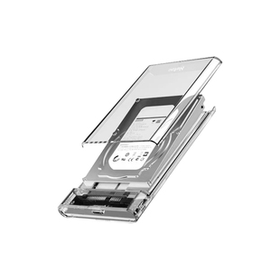 朗科移动硬盘盒子2.5英寸外接typec机械固态sata笔记本usb通用ssd