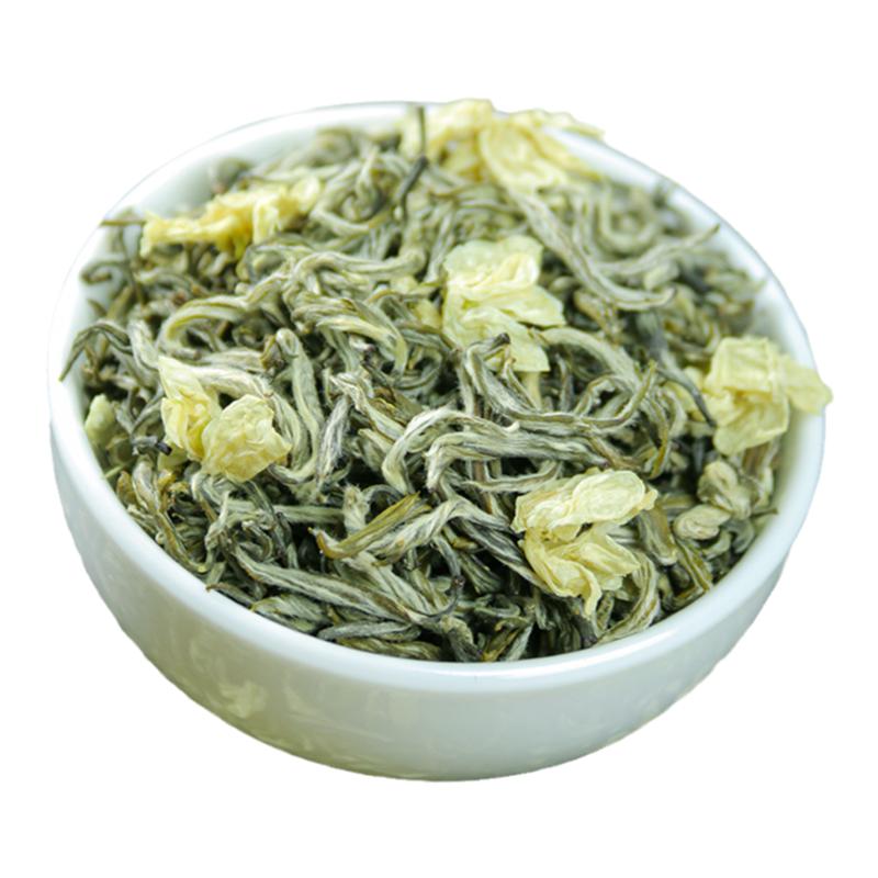 十窨御芽茉莉花茶炒花飘雪2026新茶叶雅安蒙顶山明前特级
