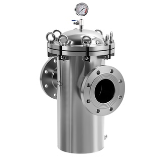 不锈钢篮式过滤器提篮蓝式过滤器快开直通式管道除污器毛发收集器